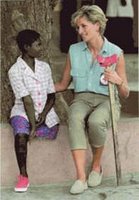 Princess Diana in Africa