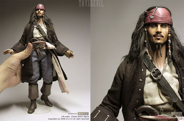 21560円 メーカー直売 Pirates Of The Carribean Battle Pack Wave #1 Jack Sparrow V2P4 With Paddy Wagon フィギュア ダイキ