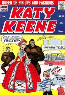 Katy Keene #38 cover
