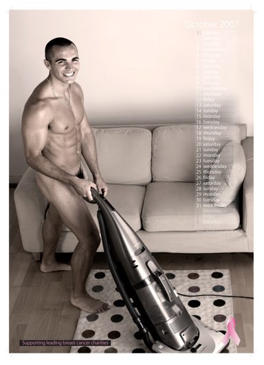 Housework In The Nude Porn - performing males: Another calendar-this time it's about ...