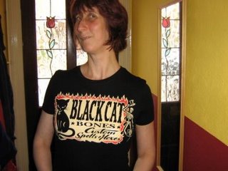 Photo of Rullsenberg in Black Cat Bones: Custom spells and hexes T-shirt