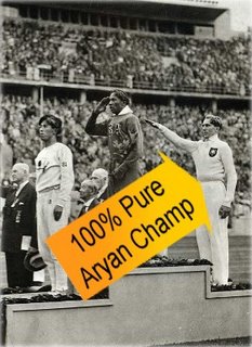 Jesse Owens and the 100% Pure Aryan Olympic champion