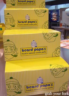 Beard Papa boxes