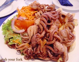 BBQ octopus