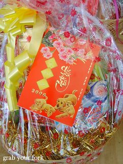 Chinese New Year gift basket