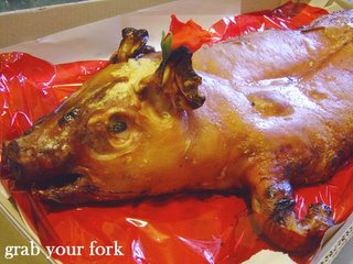 Chinese New Year roast suckling pig