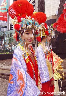Chinese New Year parade Sydney 2006 costumes