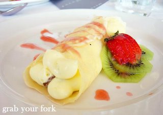 crepes filled with cream cheese