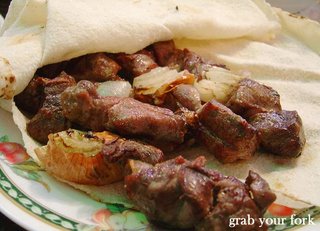 lamb shish kabab
