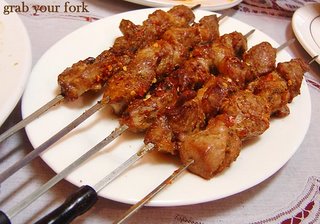 Lamb kebabs 