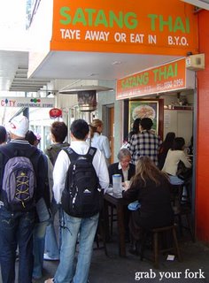 satang thai shopfront