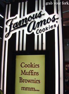 famous amos sign