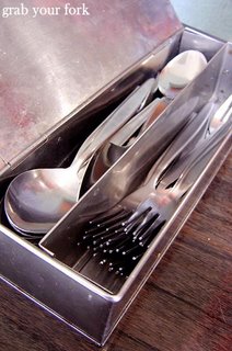fork and spoon tin