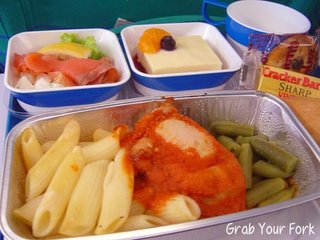 Air Tahiti lunch