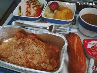 Air Tahiti breakfast