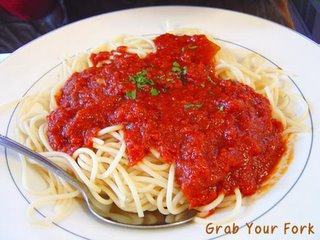 Spaghetti marinara or napolitana?