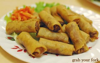 cha gio spring rolls