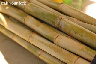 fresh sugarcane