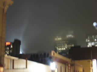 nighttime city view