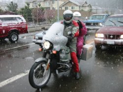 Motosiklet ve Kış