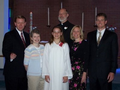 Laura and Godparents