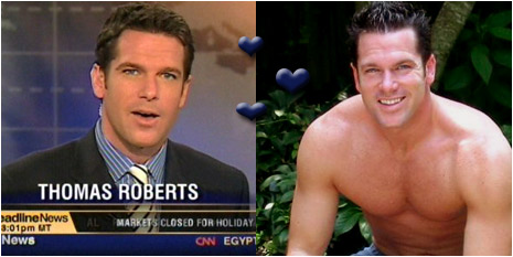 kenneth in the (212): Headline News: Thomas Roberts Shirtless!