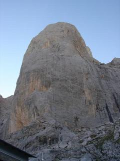 The east face as seen from the refuge