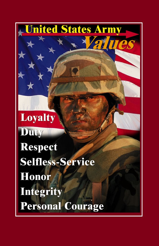 secretarmygirl 41 The Army values