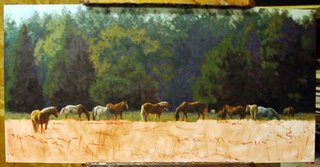 Horses and Landscape Lori Levin