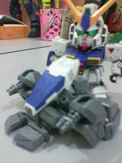 The BB Tank, made up of Gundam NT-1's armor pieces