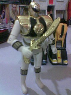 This is the White Ranger, the Tiger-man