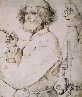 Supuesto autorretrato de Pieter Bruegel el Viejo
