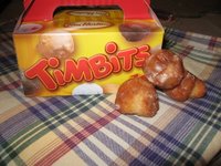 Tim Hortons Snack Pack of 10 Sour Cream Glazed Timbits