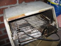 fire hazard unattended toaster oven