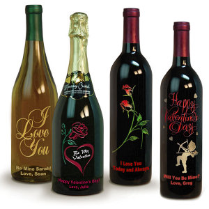 expressive customized wine label bottles for tacky holiday celebrations