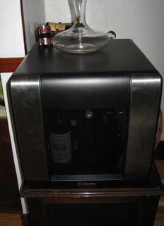 Chambrer wine cellar appliance refrigerator door