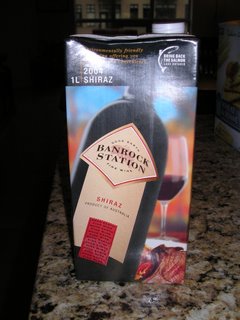 Banrock Shiraz 2004 alternative wine packaging