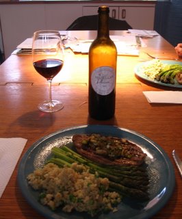 Domaine Magellan Ponant 2003 Vin de pays des Côtes de Thongue lamb dinner pairing