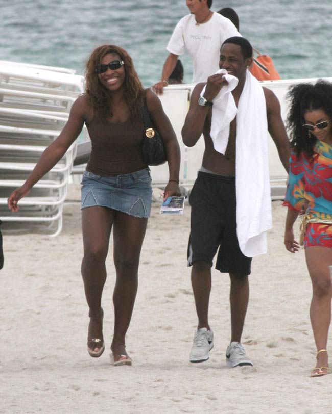 JUICY-NEWS: Serena Williams in a bikini on Miami Beach