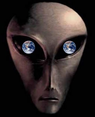 Alien Earth Eyes