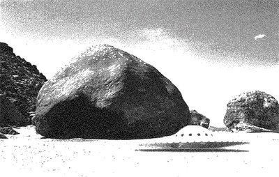 Giant Rock & Saucer
