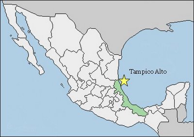 Map Tampico Alto