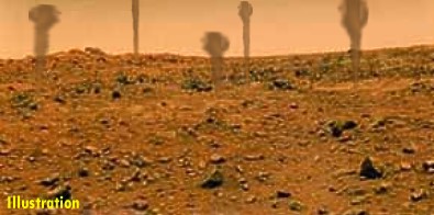 Sand Jets On Mars