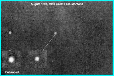 UFO Great Falls Montana Cropped Enhanced