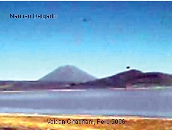 UFO Near Ubinas Volcano A