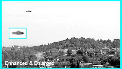 UFO OVer Castellon Enhanced Enlarged