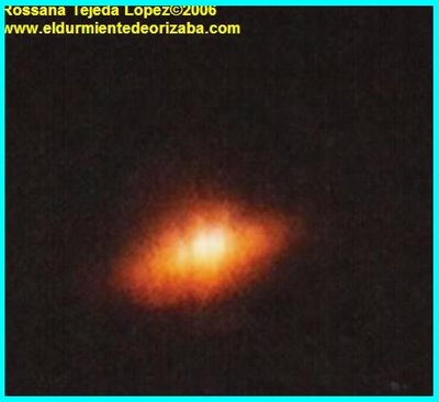 UFO Over Orizaba, Mexico By Rossana Tejada Lopez B