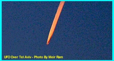 UFO Over Tel Aviv - Photo By Meir Ram