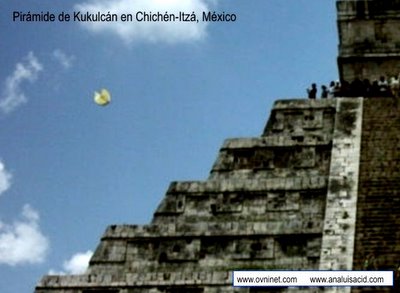 UFO Photographed Over Chichen-Itza, Mexico