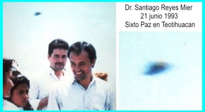 UFO at Teotihuacan 6-21-1992